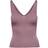 Jacqueline de Yong Nanna V-Neck Sleeveless Top - Pink/Wistful Mauve