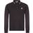 Stone Island Long Sleeve Polo Shirt - Black