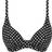 Fantasie Santa Monica Plunge Bikini Top - Black/White