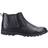 Hush Puppies Gary Leren Chelsea Laarzen - Zwart