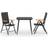 vidaXL 3060088 Matgrupp, 1 Bord inkl. 2 Stolar