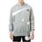 NIKE Sportswear Swoosh Pullover Semi Brushed Back Hoodie - Dark Grey Heather/White