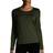 Casall Essential Mesh Detail Long Sleeve - Northern Green