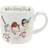 Royal Worcester Wrendale Designs One Snowy Day Birds Mugg 31cl