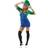 Orion Costumes Kvindelig Luigi Kostume