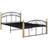 vidaXL Bed Frame Metal 90cm Sengeramme 120x200cm