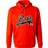 HUGO BOSS x Russell Athletic Exclusive Logo Cotton-Blend Hooded Sweatshirt - Orange