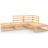 vidaXL 3075474 Loungeset, Bord inkl. 2 Soffor