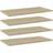 vidaXL - Book Shelf 4pcs
