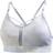 Nike Dri-Fit Indy Icon Clash Padded Strappy Sports Bra - Light Thistle/White