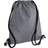 BagBase Icon Gymsac - Graphite Grey/Black