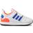 adidas Junior ZX 700 HD - Cloud White/Bold Blue/Solar Red