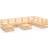 vidaXL 3075719 Loungeset