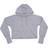 Mantis Cropped Hoodie - Heather Grey Melange