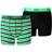 Puma Basic Boxer Printed Stripes - Groen