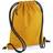 BagBase Recycled Gymsac - Mustard