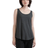 Mantis Women's Loose Fit Vest - Charcoal Grey Melange