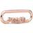 Pandora ME Styling Peace Word Link Charm - Rose Gold