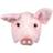 Boland Plush Half Mask Pig