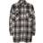 Vero Moda Luna Chequered Jacket - Grey/Bungee Cord