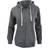 Mantis Women's Superstar Zip Through Hoodie - Heather Grey Melange