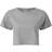 Tridri Women's Crop Top - Heather Grey