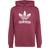 adidas Adicolor Classics Trefoil Hoodie - Victory Crimson / White