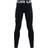 Under Armour Boy's ColdGear Leggings - Black/White (1366374-001)