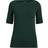 Lauren Ralph Lauren Cotton Boatneck Top - Dark Green