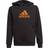 Adidas Boy's Logo Hoodie - Carbon/Focus Orange (H07739)