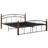 vidaXL Bed Frame Metal 90cm Sängram 140x200cm