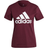 adidas Women's Loungewear Essentials Logo T-shirt - Victory Crimson/White