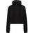 SF Women's Cropped Slounge Hoodie - Black