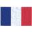 vidaXL France Flag 90x150cm