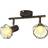 vidaXL Industrial Design 2 LED Bulbs Takplafond ∅ 92cm