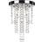 vidaXL Crystal Beads Takplafond ∅ 24.8cm