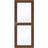 Swedoor Unique GW02L Inderdør Klart glas (80x200cm)