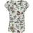 Only Vic All Over Print Short Sleeve Blouse - Cloud Dancer/Aop Botanical