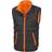 Result Kid's Core Sleeveless Zip Up Bodywarmer - Black/Orange