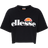 Ellesse Alberta Cropped Tee - Black