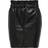 Only Maiya-Miri Leather Look Skirt - Black