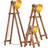vidaXL - Golvlampa 150cm 3st