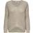 Only New Megan Loose Knitted Sweater - Grey/Cement