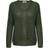 Only New Megan Loose Knitted Sweater - Green/Forest Night