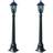 vidaXL Preston Lamp Post 105cm 2pcs