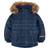 Minymo Winter Coat Jacket - Bluesteel (160534-7002)