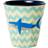 Rice Medium Melamine Cup Shark Print