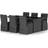 vidaXL 3059347 Matgrupp, 1 Bord inkl. 6 Stolar