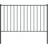 vidaXL Fence Panel with Posts 170x125cm