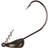 BFT Triple S Jighead 3/0 10g Green Pumpkin 3-pack